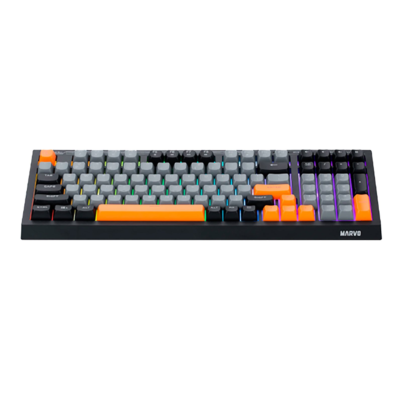 Teclado Gaming Español Marvo Kg638b Membrana Iluminación - Imagen 3