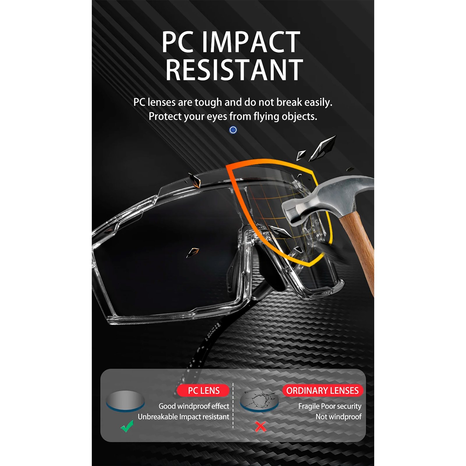 Lentes Deportivos Fotocromáticos Scvcn Uv400 transparent - Imagen 4
