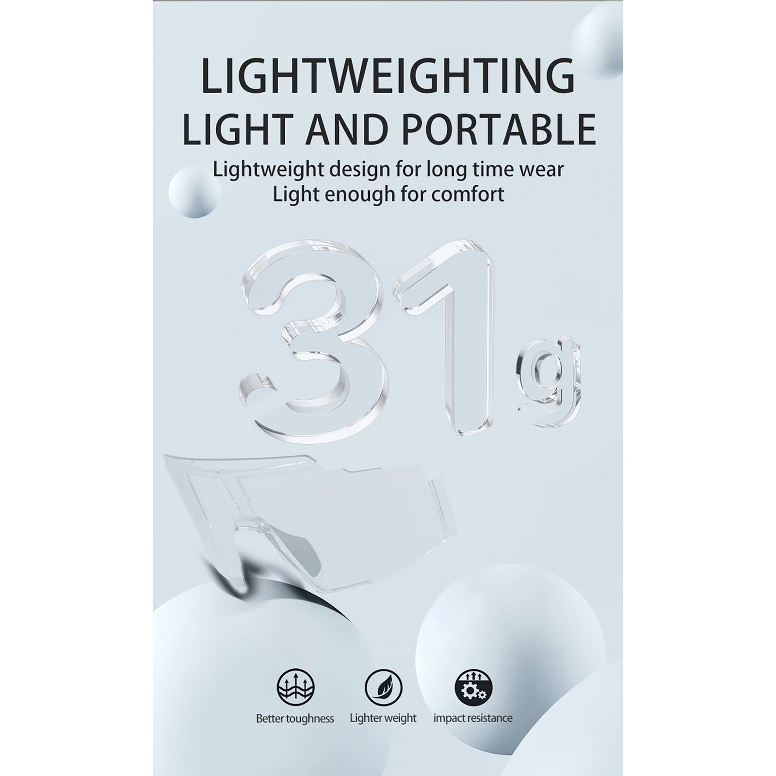 Lentes Deportivos Fotocromáticos Scvcn Uv 400 - Imagen 2
