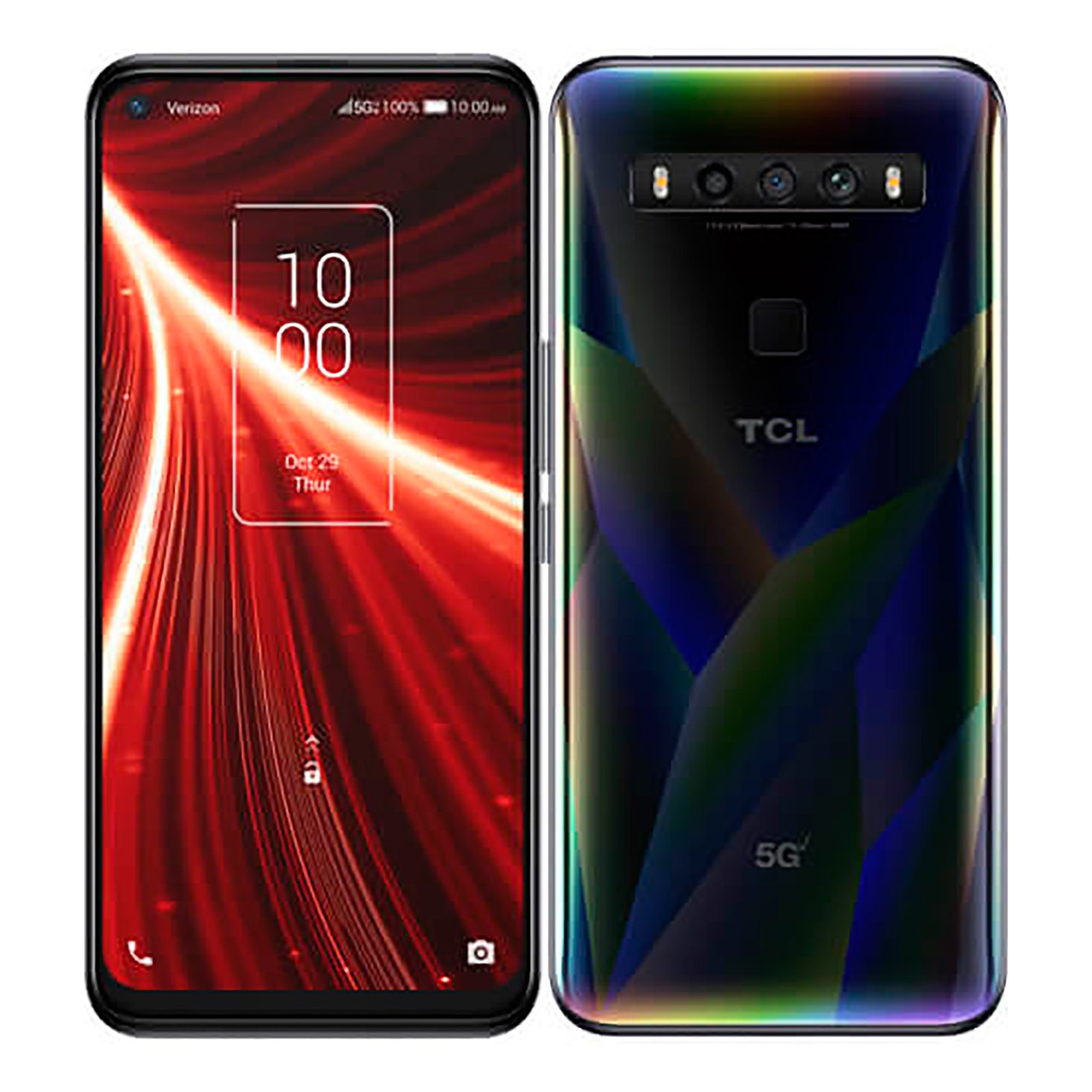 Tcl 10 5g Uw 6,53'' 6gb 128gb Triple Cam 48mp Negro - Imagen 2