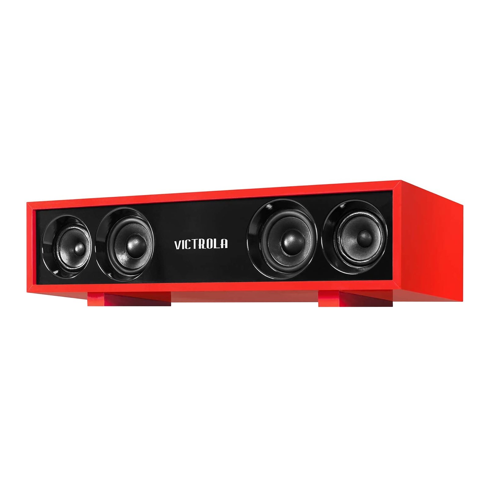 Parlante Hi-fi Victrola Vs-130 Bt 30w 120v Rojo - Imagen 2