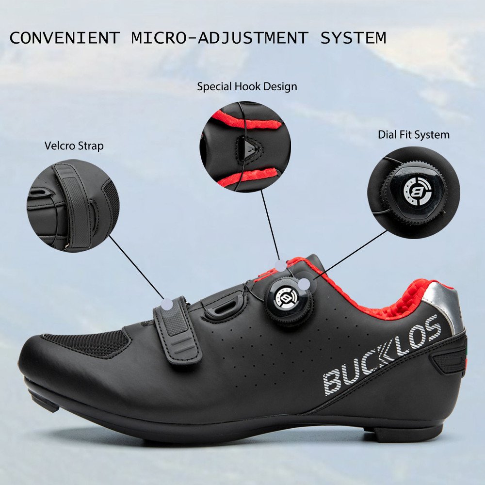 Zapatillas Bucklos de Ruta Para Bicicletas - Imagen 2