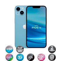 iPhone 14 6,1'' 5G 6gb 256gb Dual Cam 12mp AZUL - Imagen 3