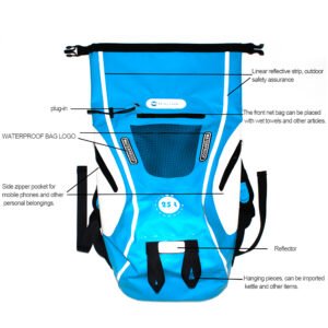 Mochila Marjaqe Impermeable Reflectante 25l