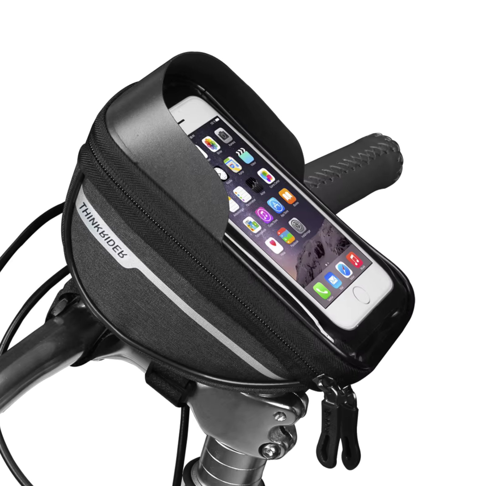 Bolso Thinkrider Para Manillar Bicicleta Smartphones 6,4"