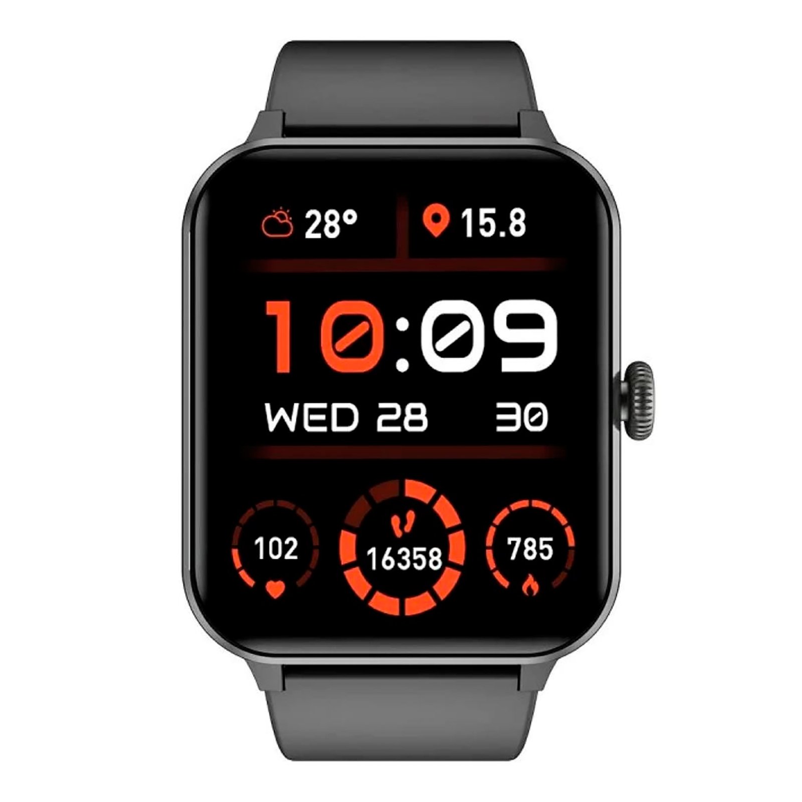 Smartwatch Blackview R50 1,85'' Bluetooth Negro - Imagen 2