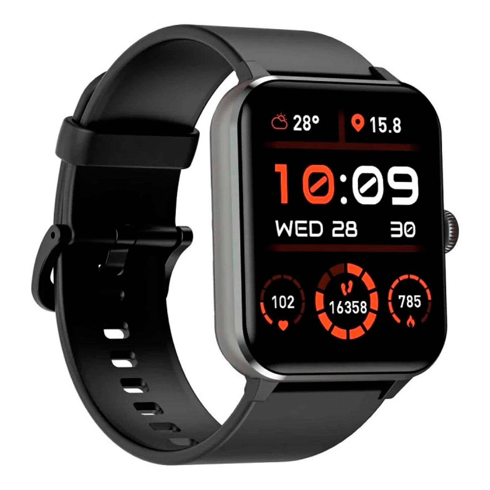 Smartwatch Blackview R50 1,85'' Bluetooth Negro