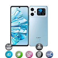 Cubot A20 6,745''+1,83'' 4G 4gb 128gb AZUL - Imagen 2