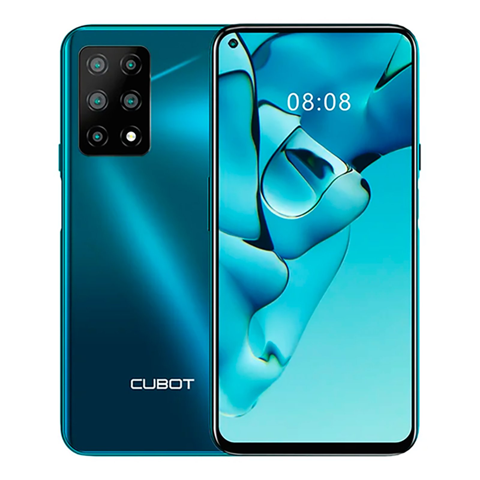 Cubot X30 6,4'' 4G 6gb 128gb Penta GRADIENT GREEN