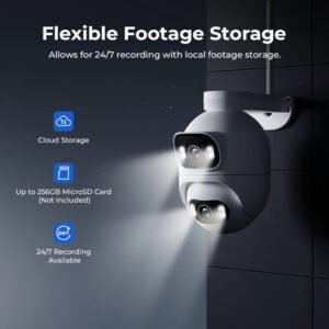 Cámara Cableada Xiaomi Imilab Ec6 Dual Pro 360° 3K+3K