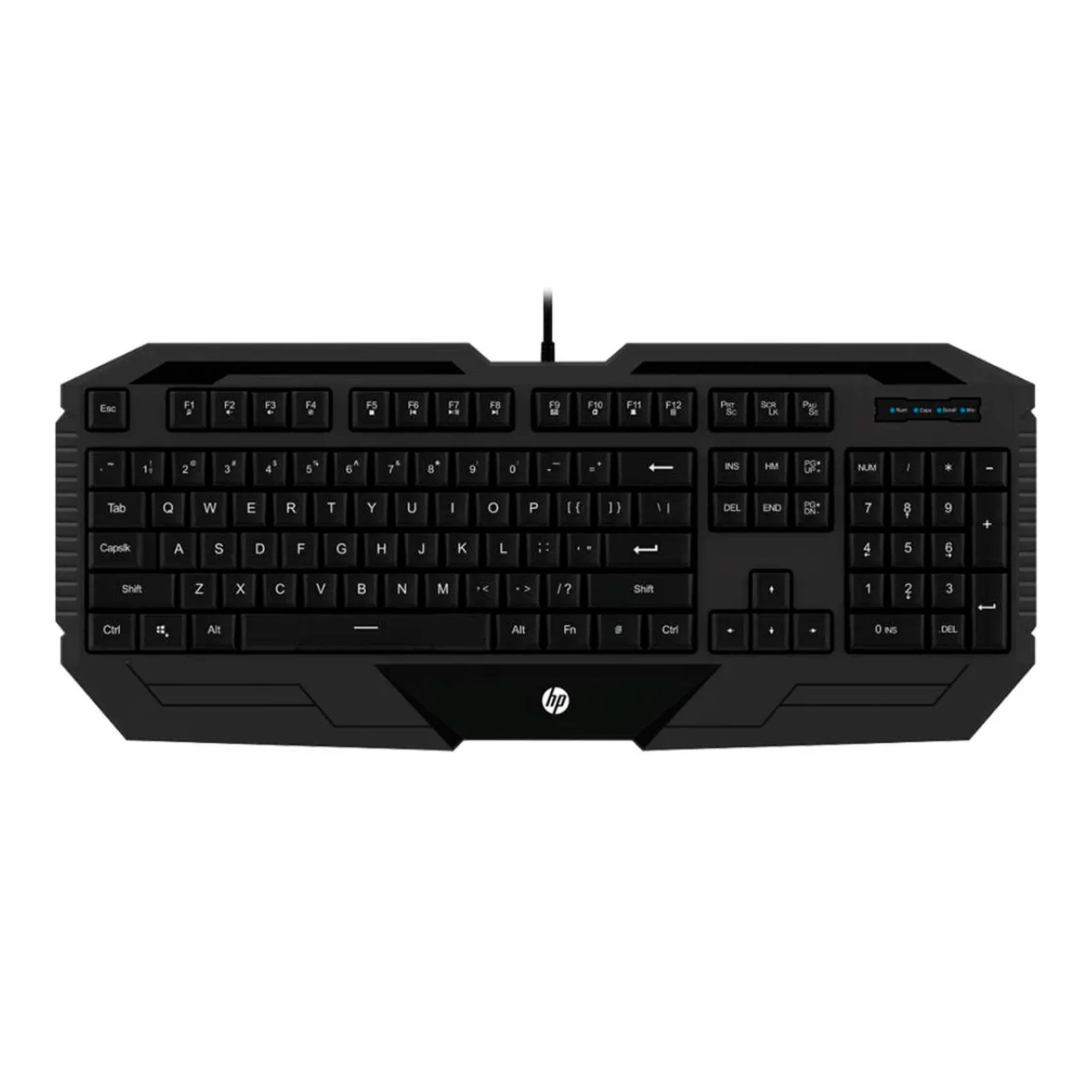 Teclado Gaming Usb A HP K130 Español Membrana Rgb