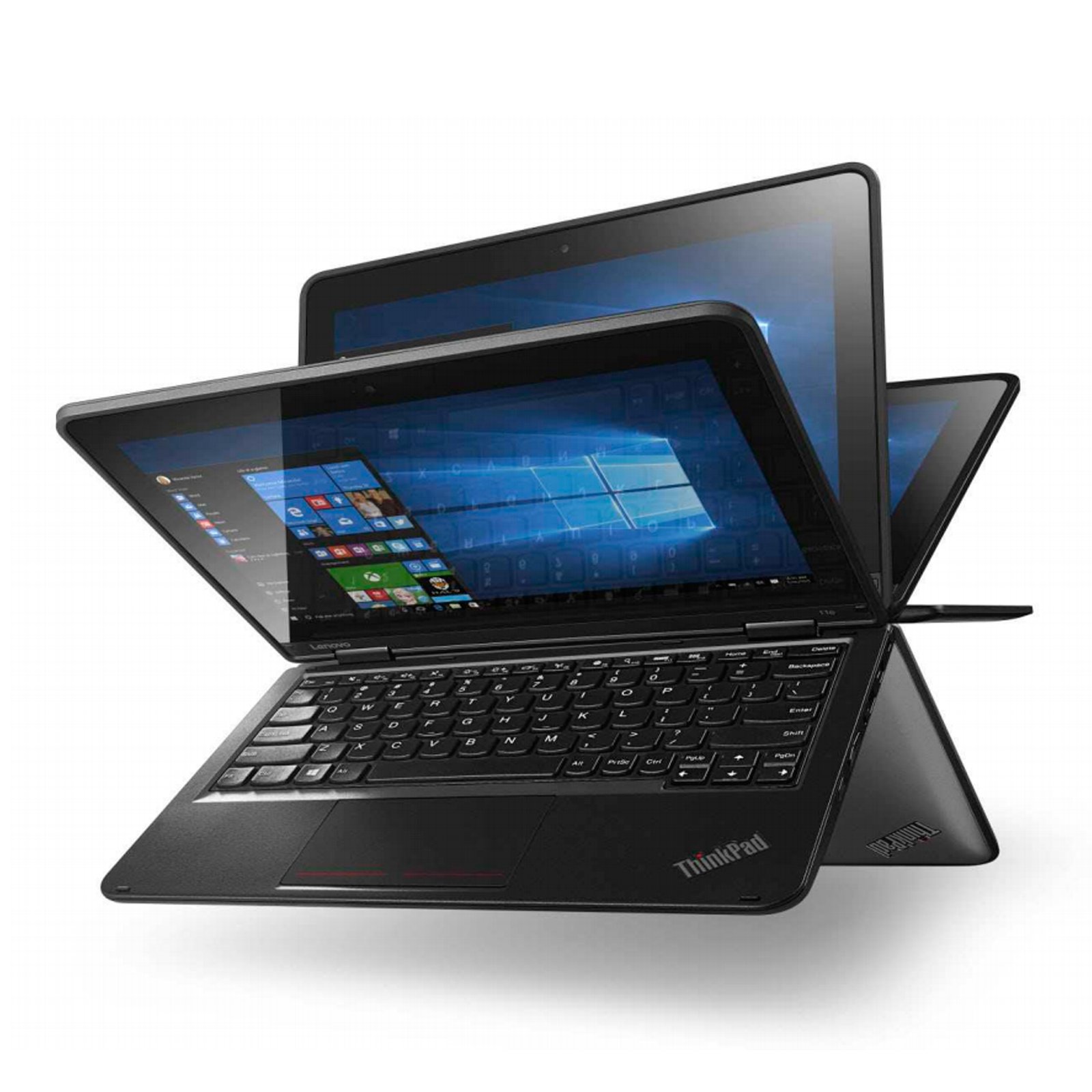 Notebook 2en1 Lenovo 11,6'' Celeron 4gb 128gb Win10 - Imagen 8