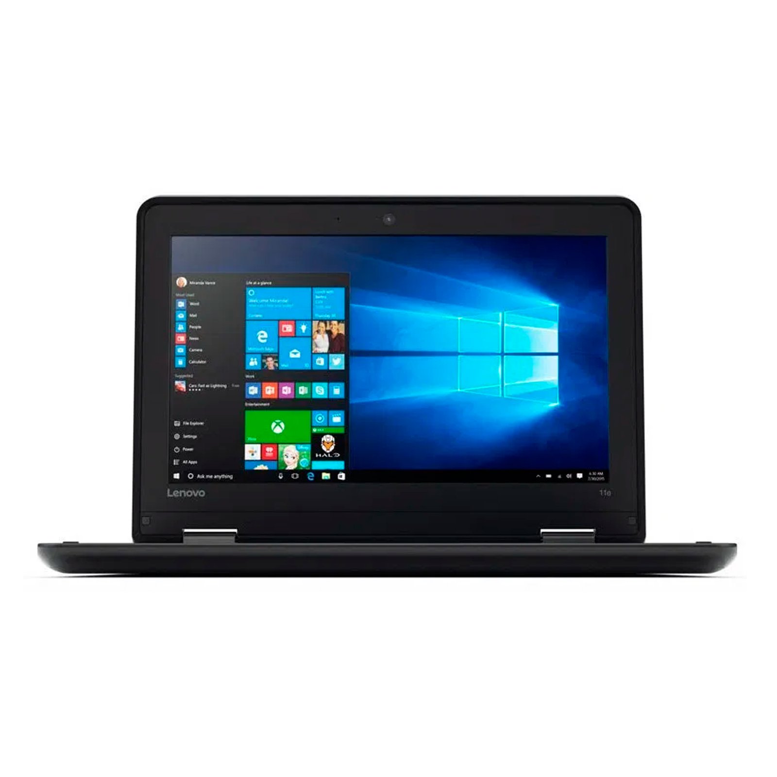 Notebook 2en1 Lenovo 11,6'' Celeron 4gb 128gb Win10 - Imagen 2