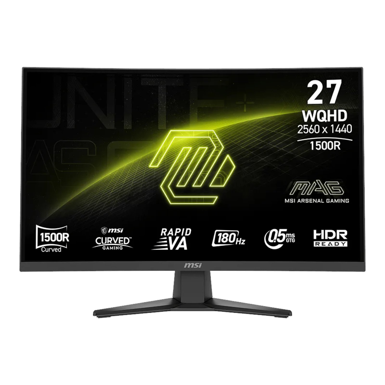 Monitor Gaming Curvo Mag 275CQF E18 Msi 27'' 1440p 180hz - Imagen 4