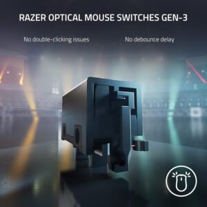 Mouse Gaming Razer Deathadder V3 Pro Disetro 2,4ghz Usb C