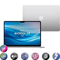 Apple Macbook Air 13,6'' M2 8gb 512gb Mac Plateado - Imagen 4