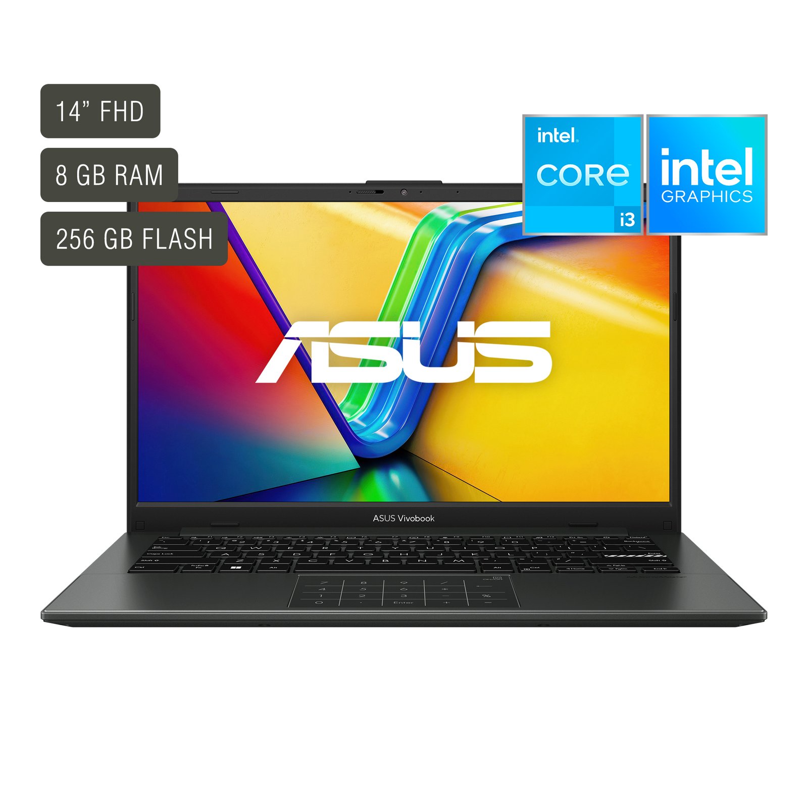 Notebook Asus Vivobook 14'' Core I3 8gb 256gb - Imagen 6