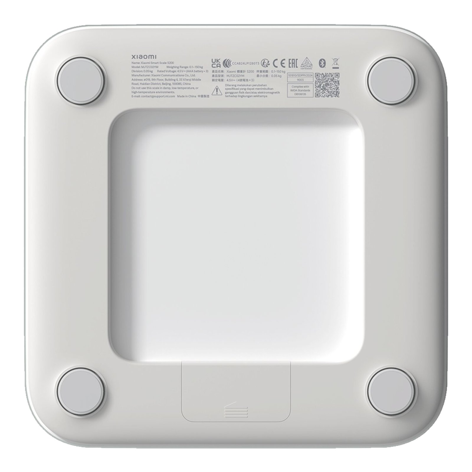 Balanza Inteligente Xiaomi Mi Smart Scale S200 150kg - Imagen 3