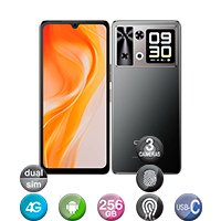 Cubot P90 6,88''+1,72'' 4G 12gb 256gb Triple Cam 64mp - Imagen 3