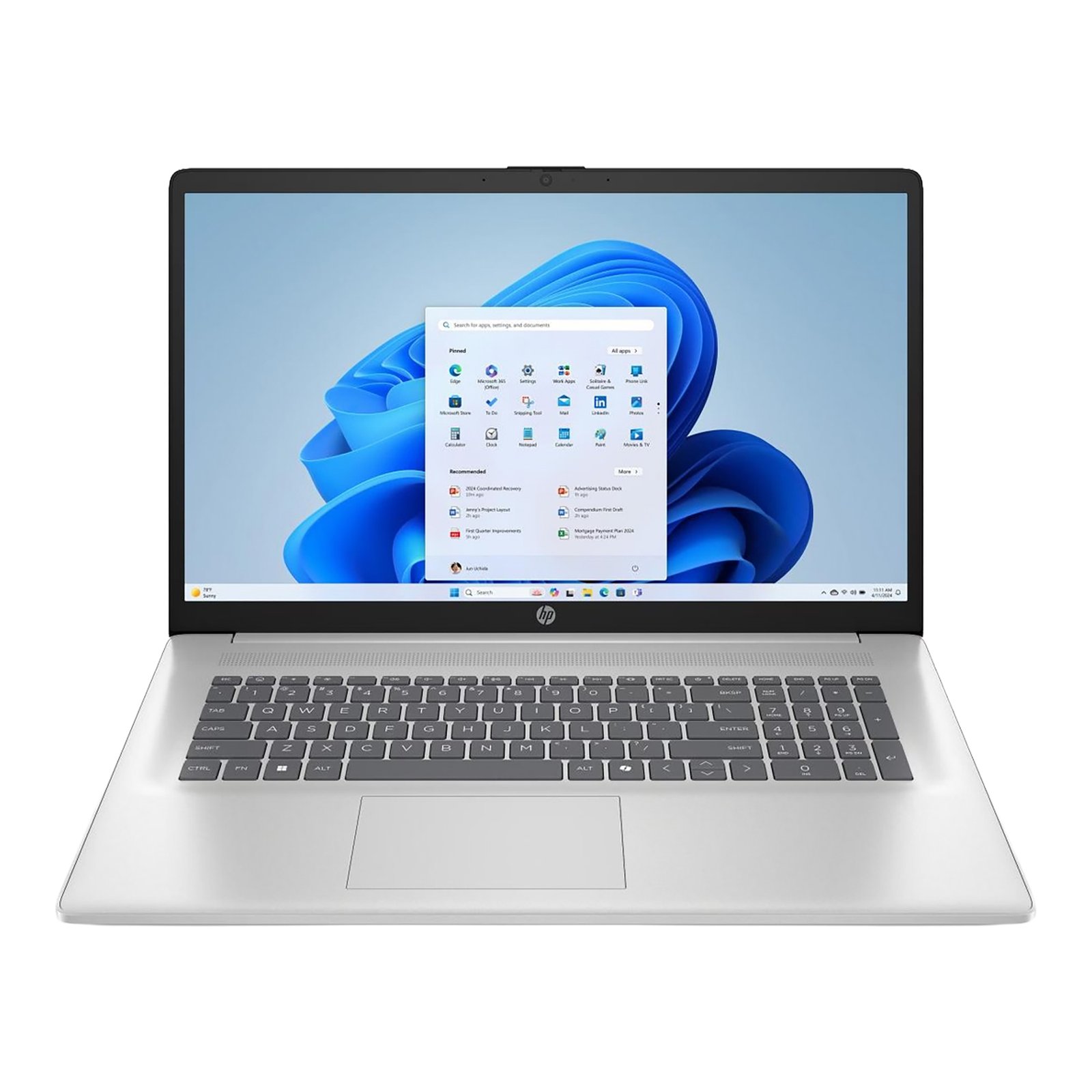 Notebook Hp 17,3'' Core I7 16gb 1tb Win11 - Imagen 2
