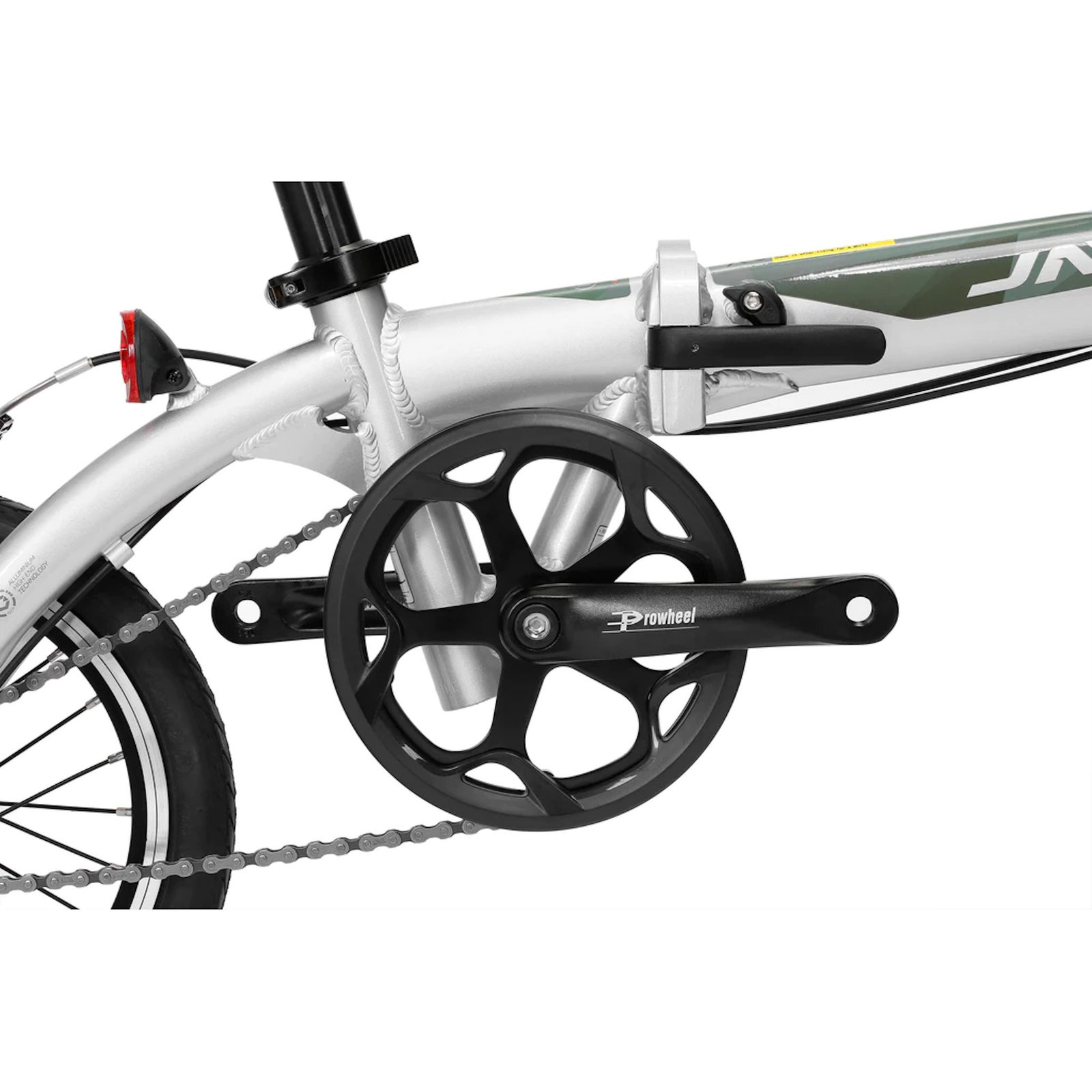 Bicicleta De Ciudad Java X3-1 Plegable Aluminio 7V 16'' - Imagen 4