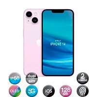 iPhone 14 6,1'' 5G 6gb 128gb Dual Cam 12mp VIOLET - Imagen 3