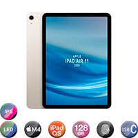 iPad Air Apple 11'' M4 12gb 128gb iPadOS26 Blanco - Imagen 3
