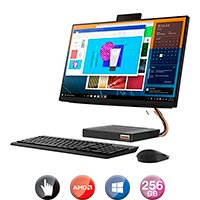 Equipo All In One Lenovo 23,8'' Ryzen 5 12gb 256gb Win10 - Imagen 5