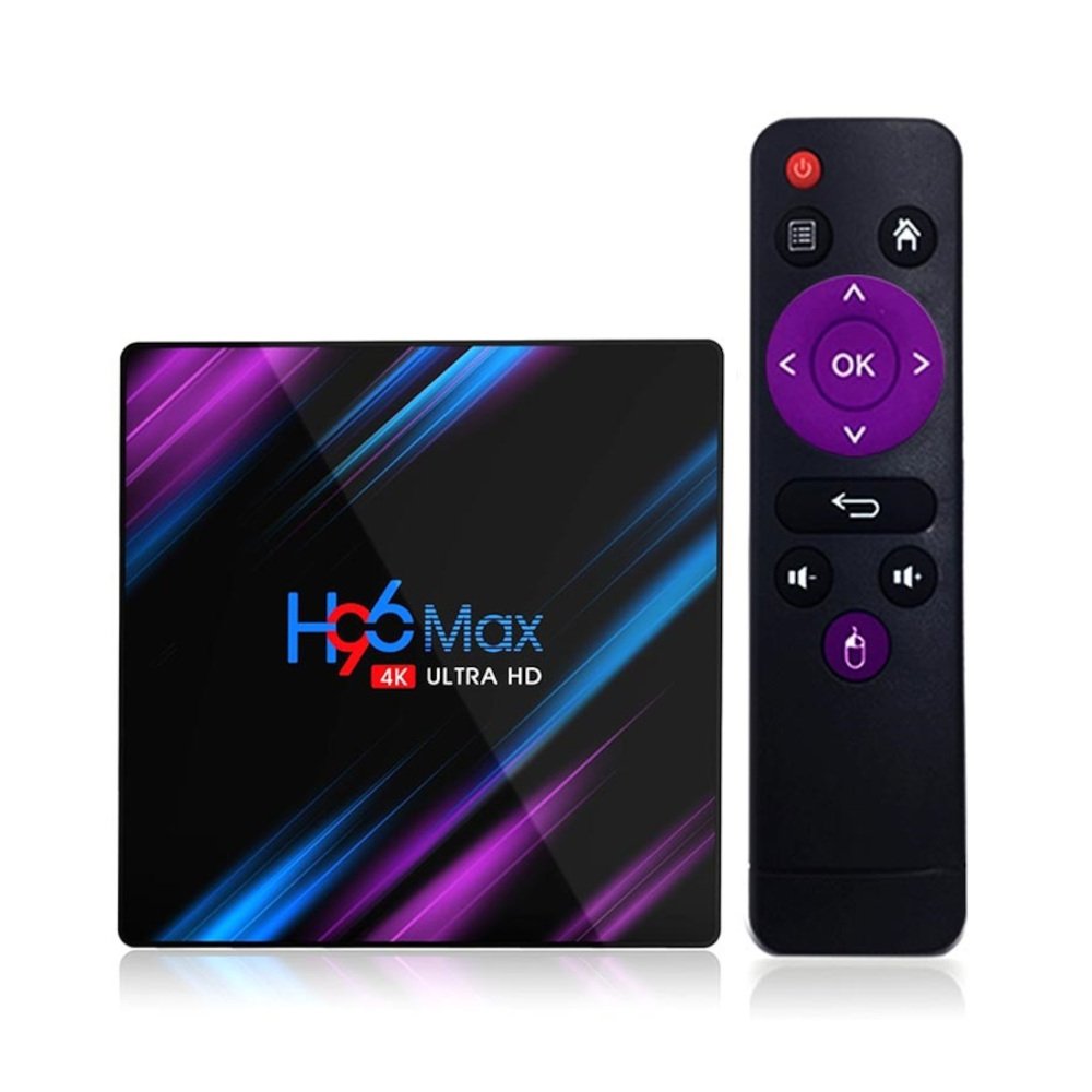 Reproductor De Medios Tv Box H96max 4k Android9 Bluetooth - Imagen 4