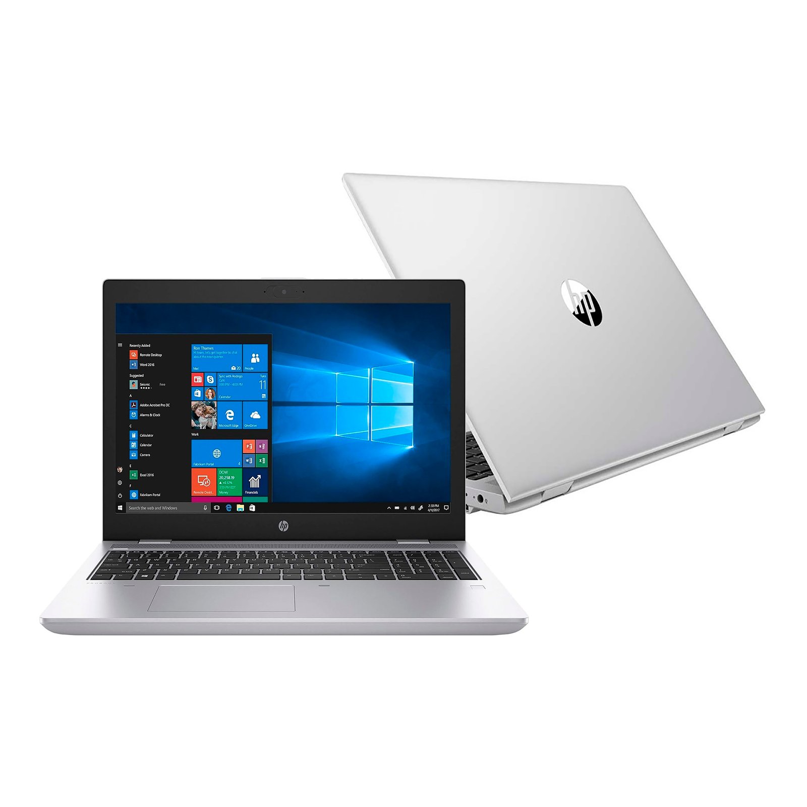 Notebook Hp 15,6'' Core I7 16gb 256gb Win10 Pro Rx640 - Imagen 4