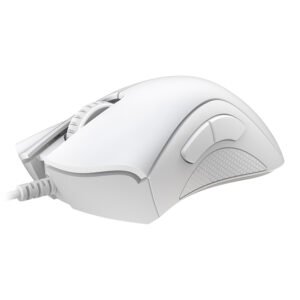 Mouse Gamer Cableado Razer Diestro 6400dpi Blanco