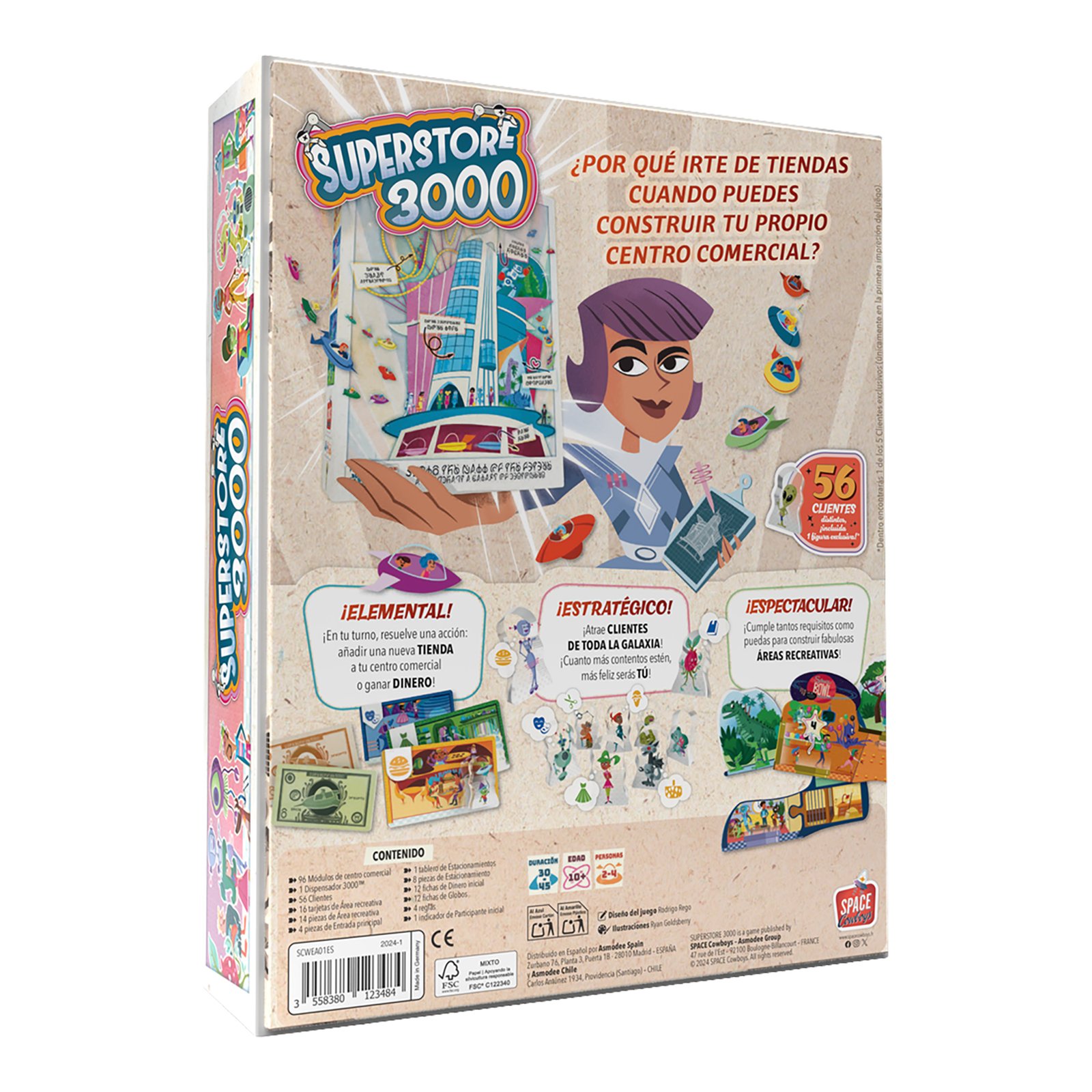 Juego De Mesa Asmodee Superstore +10 - Imagen 3