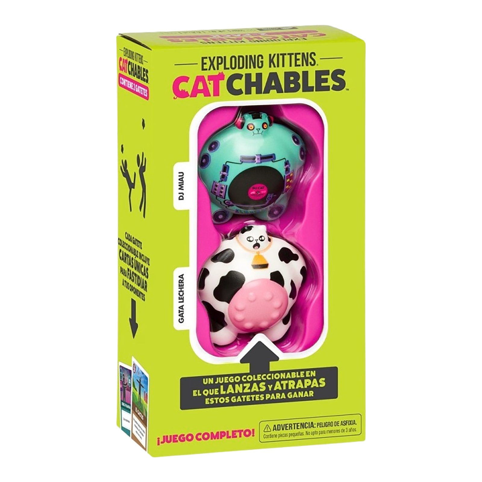 Juego De Mesa Asmodee Exploding Kittens: Catchables 2 Pack 4 +8 - Imagen 2