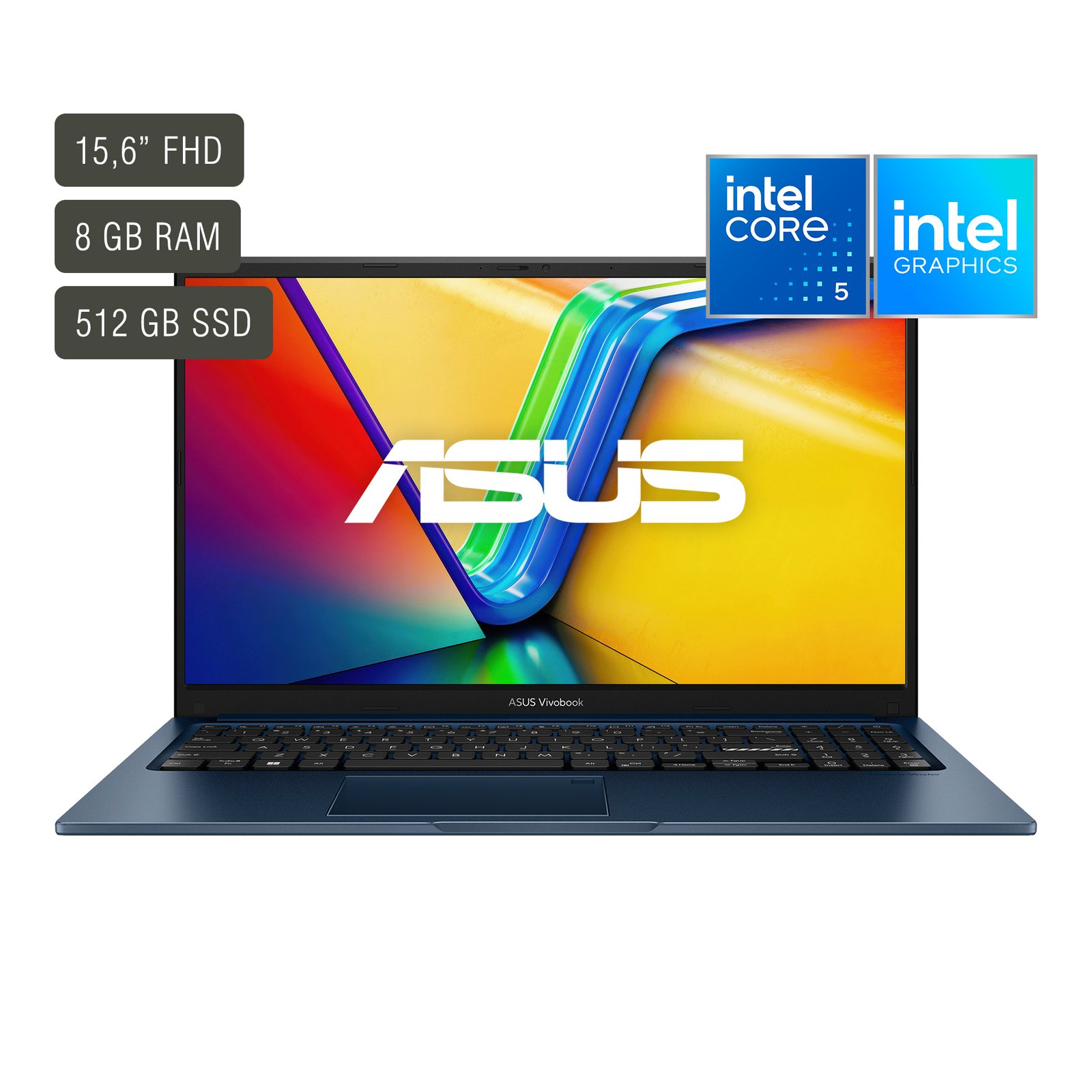 Notebook Asus Vivobook Core 5 12gb 512gb X1504VA-BQ598W - Imagen 7