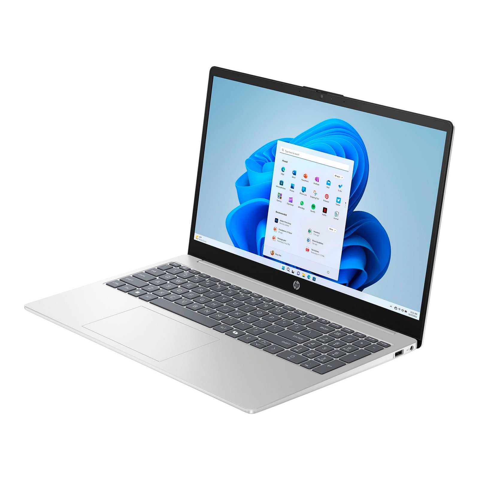 Notebook Hp 15,6'' N200 4gb 128gb Win11 Plateado - Imagen 2