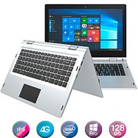Notebook Iview 14,1'' 360º 4g E3950 8gb 128gb Win10 Pro - Imagen 4