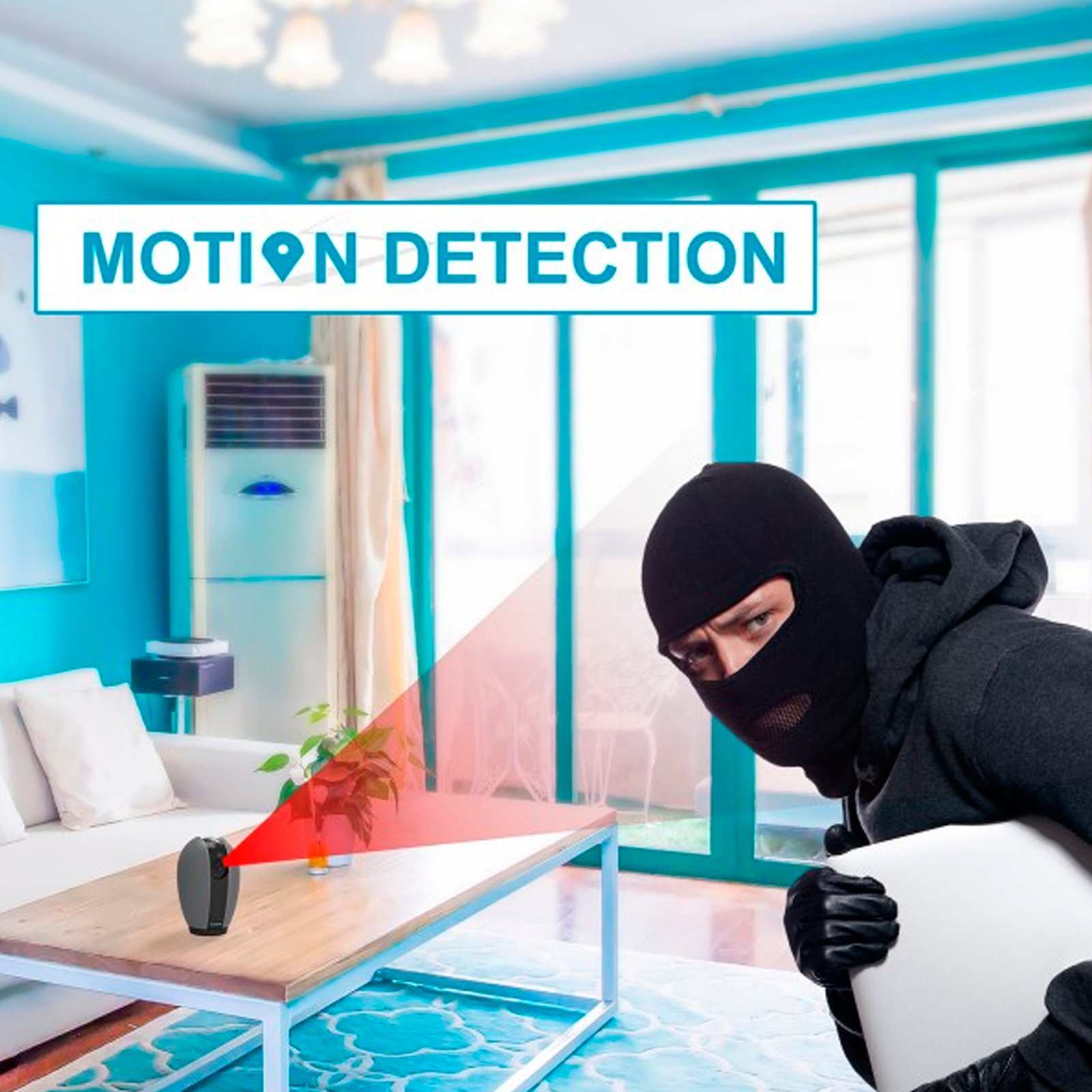 Cámara Inteligente Iview Detección de Motion Night Vision