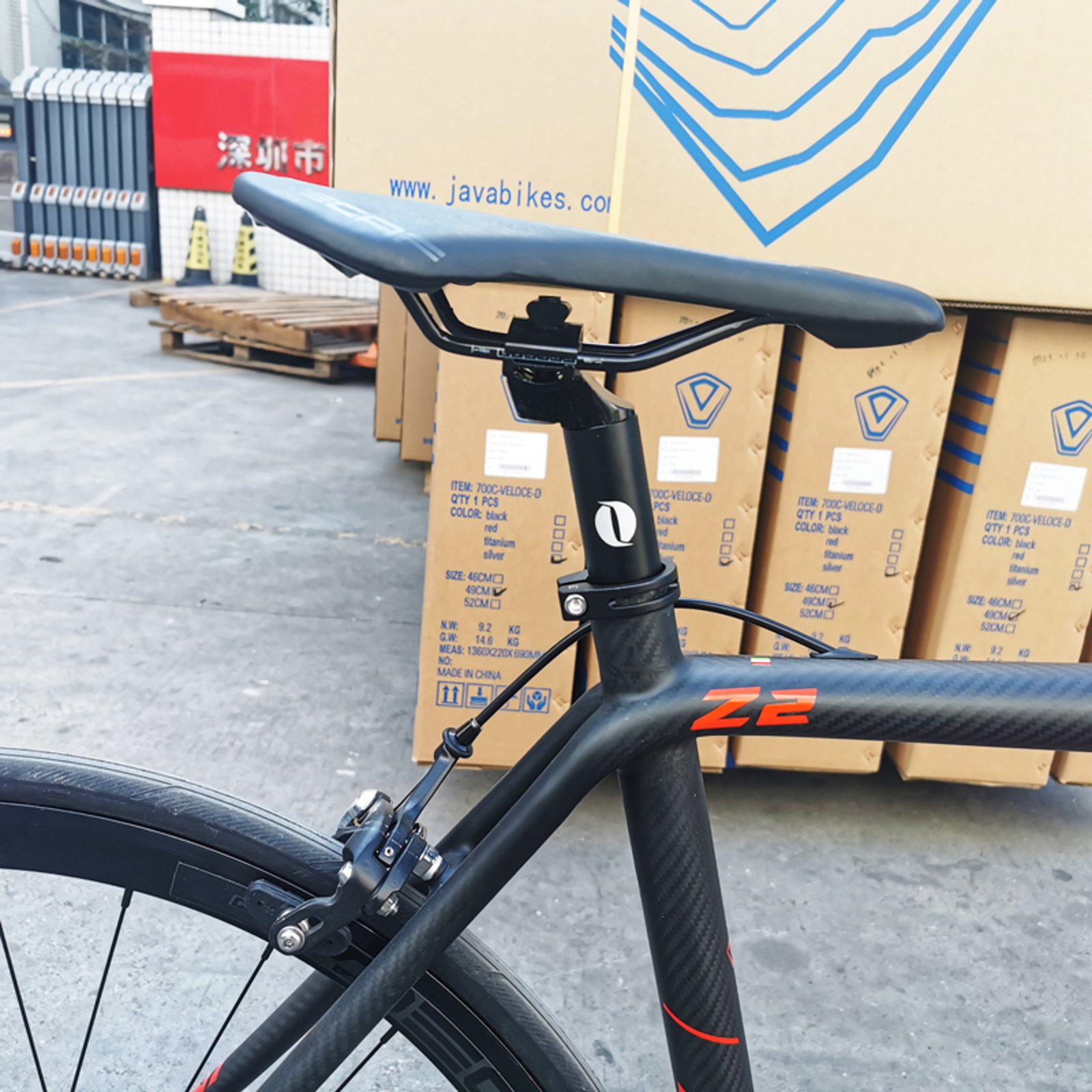 Bicicleta Java Z2 Ruta 700C 22V Talle 52 - Imagen 2