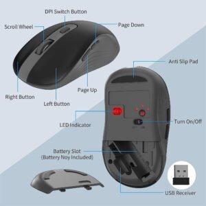 Combo Gaming Inalámbrico Marvo KC411W Español