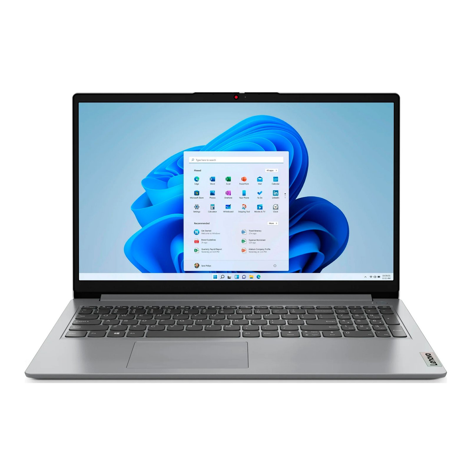 Notebook Lenovo 15,6'' N4500 4gb 128gb Win11 - Imagen 3