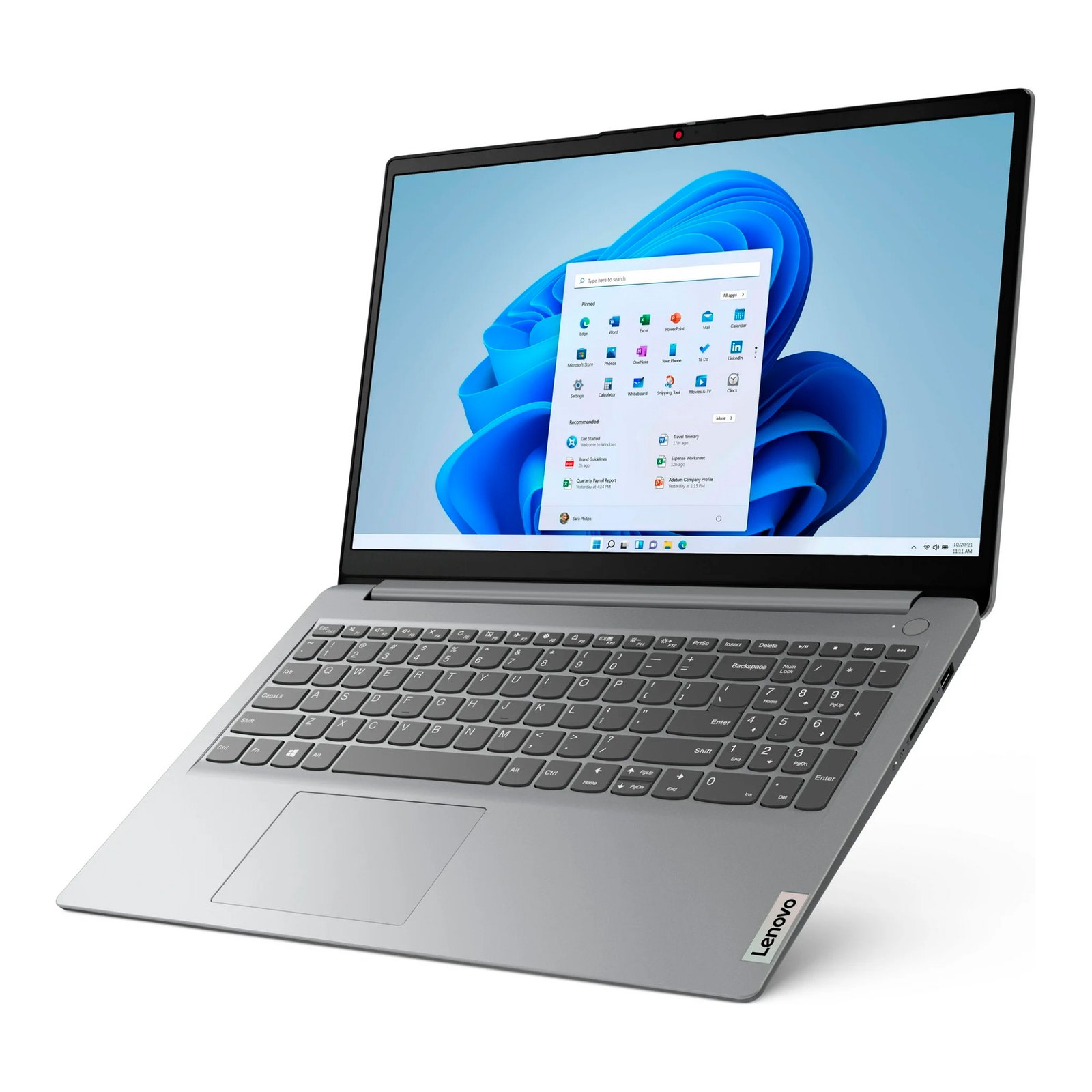 Notebook Lenovo 15,6'' N4500 4gb 128gb Win11 - Imagen 2