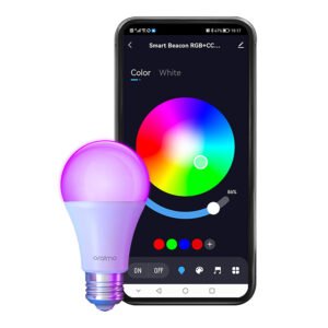 Bombilla Inteligente x2 Oraimo Smartbulb 9w E27 Múltiples Colores