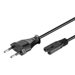 Cable de Poder 2 en Línea Tipo 8 1,5mt