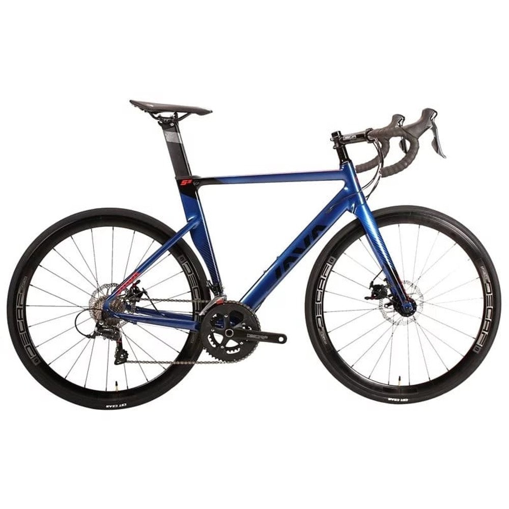 Bicicleta Java Siluro3 Ruta 700C H.Carbono 18V Talle 50 - Imagen 6