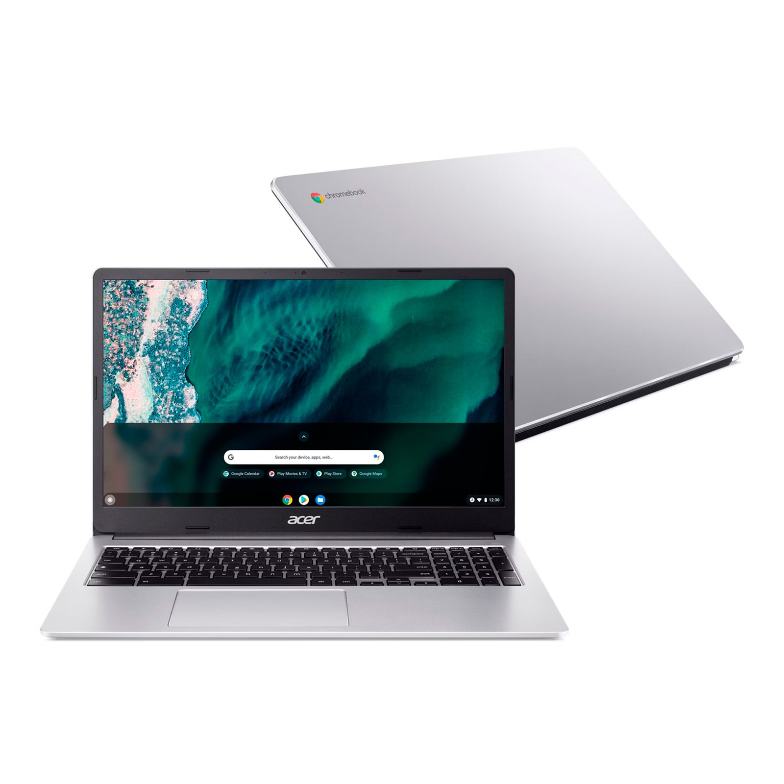 Notebook Acer 15,6'' N4500 4gb 64gb Chrome Plateado - Imagen 6