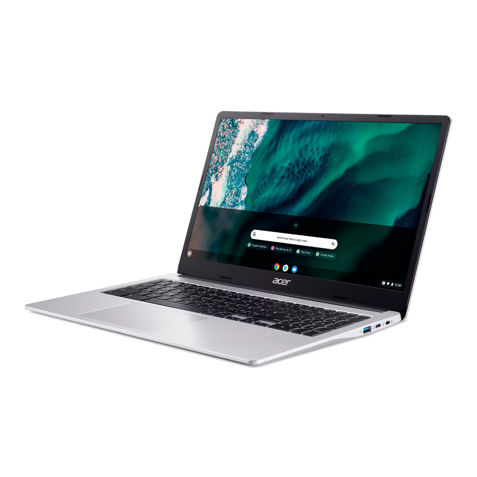Notebook Acer 15,6'' N4500 4gb 64gb Chrome Plateado - Imagen 3