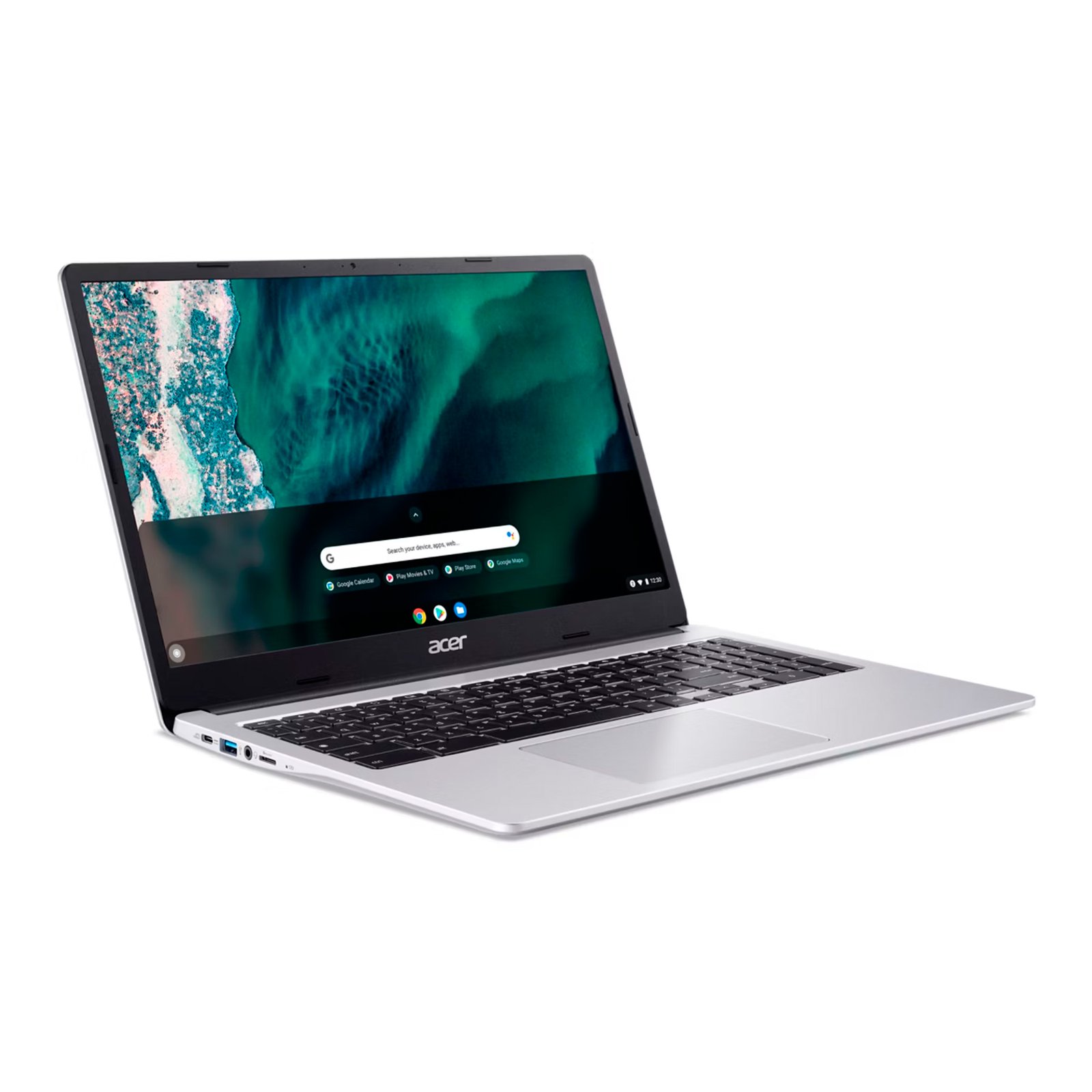 Notebook Acer 15,6'' N4500 4gb 64gb Chrome Plateado - Imagen 2