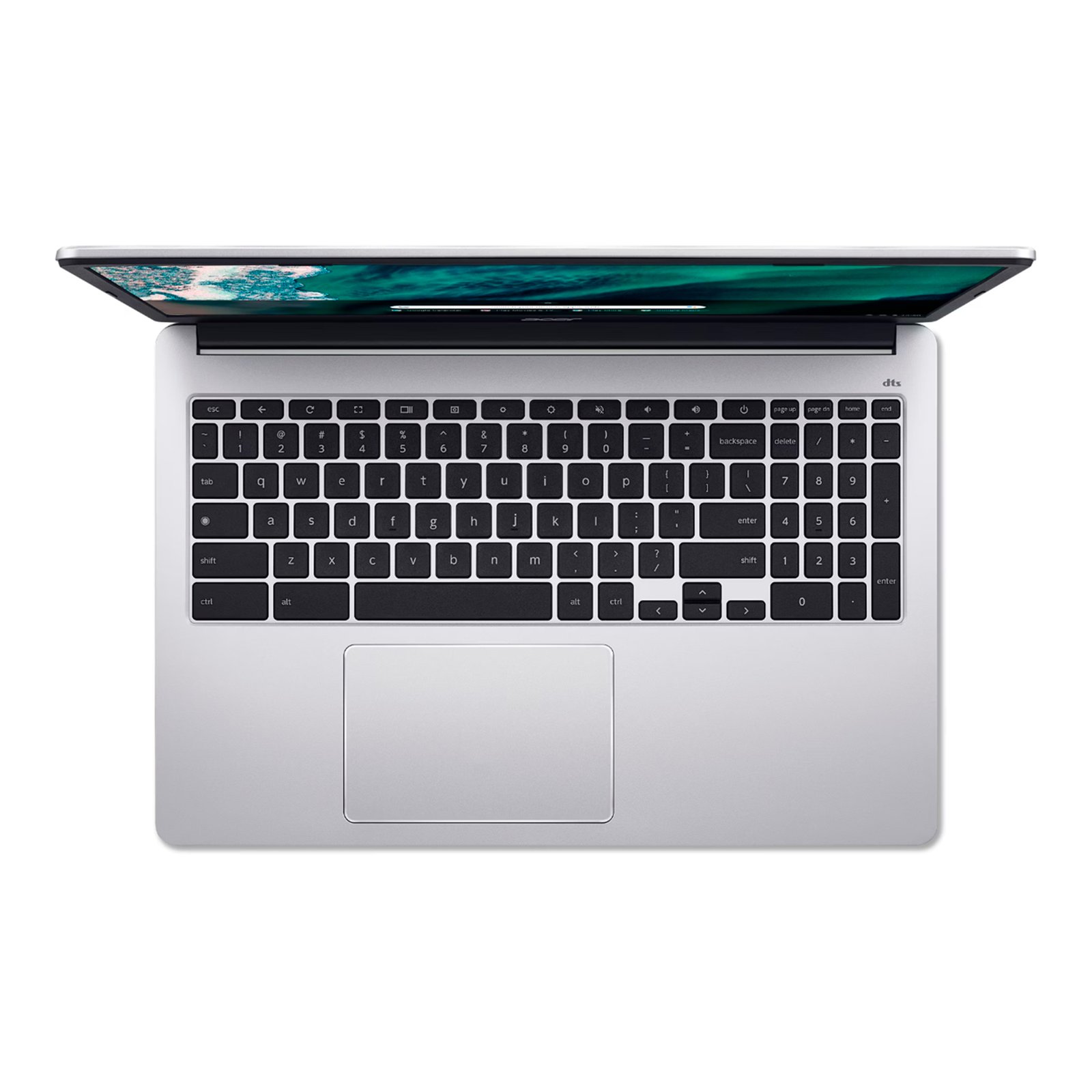 Notebook Acer 15,6'' N4500 4gb 64gb Chrome Plateado