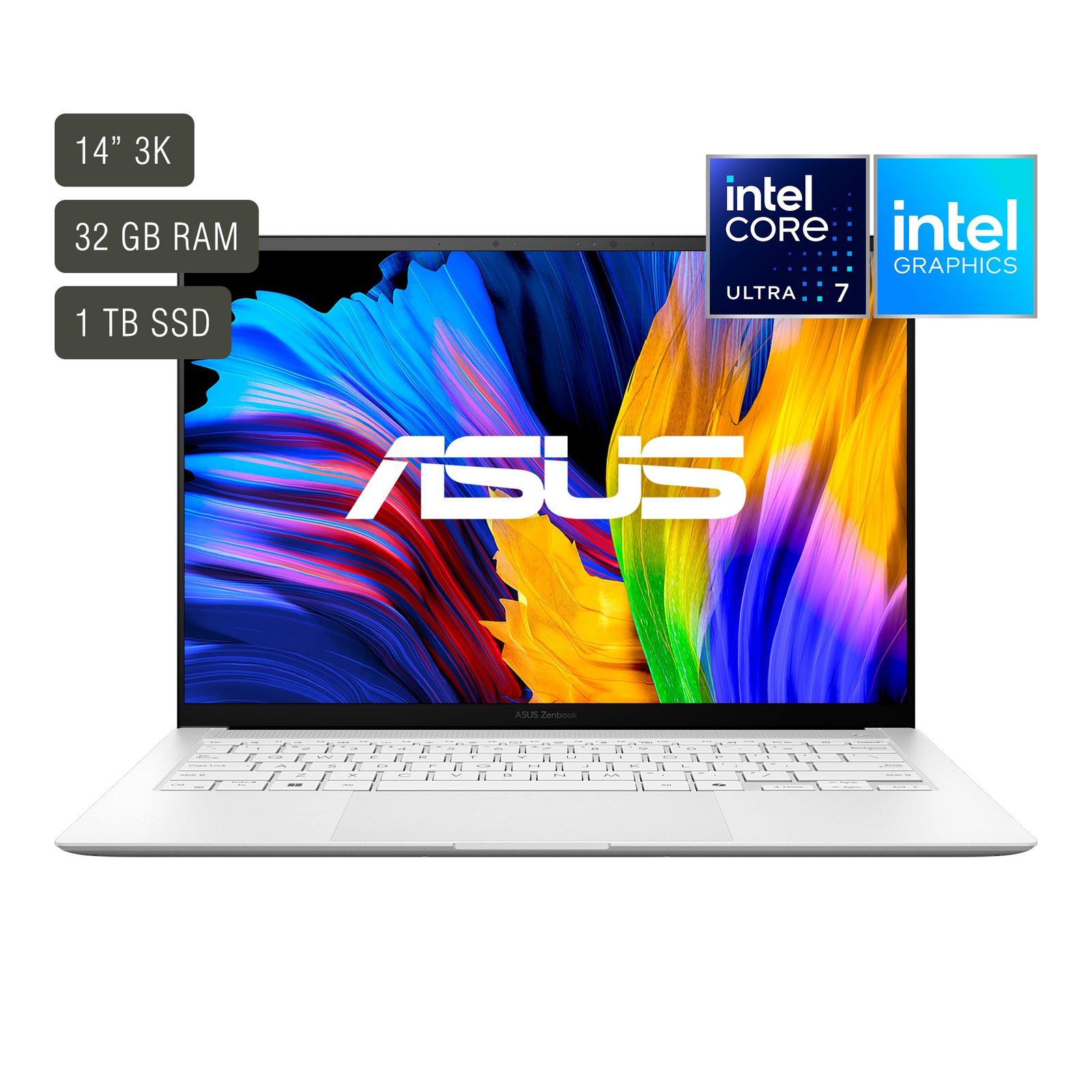 Notebook Asus Zenbook 14'' Táctil Oled Ultra 7 32gb 1tb - Imagen 7