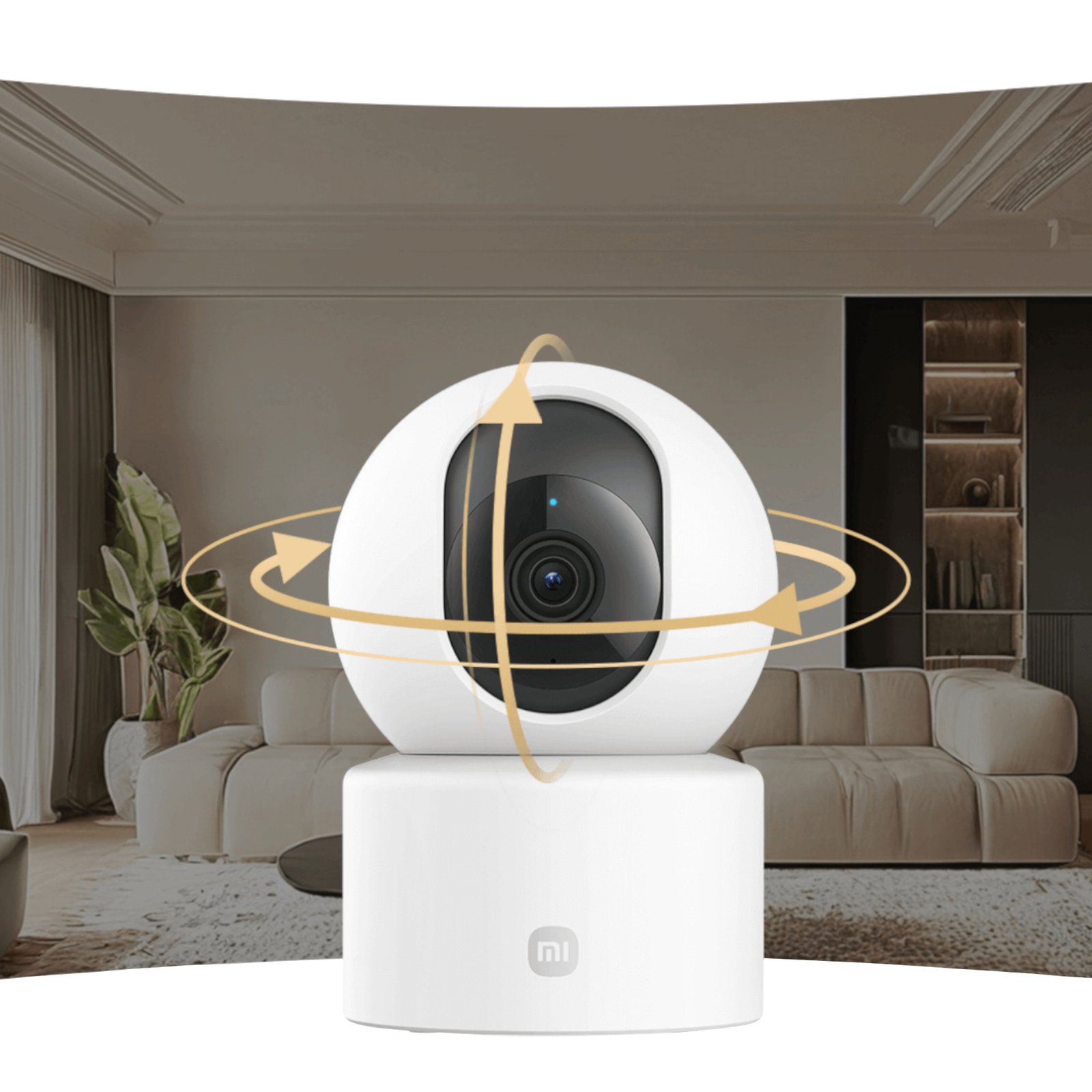 Cámara De Seguridad Xiaomi C201 Día y Noche 1080p 360º